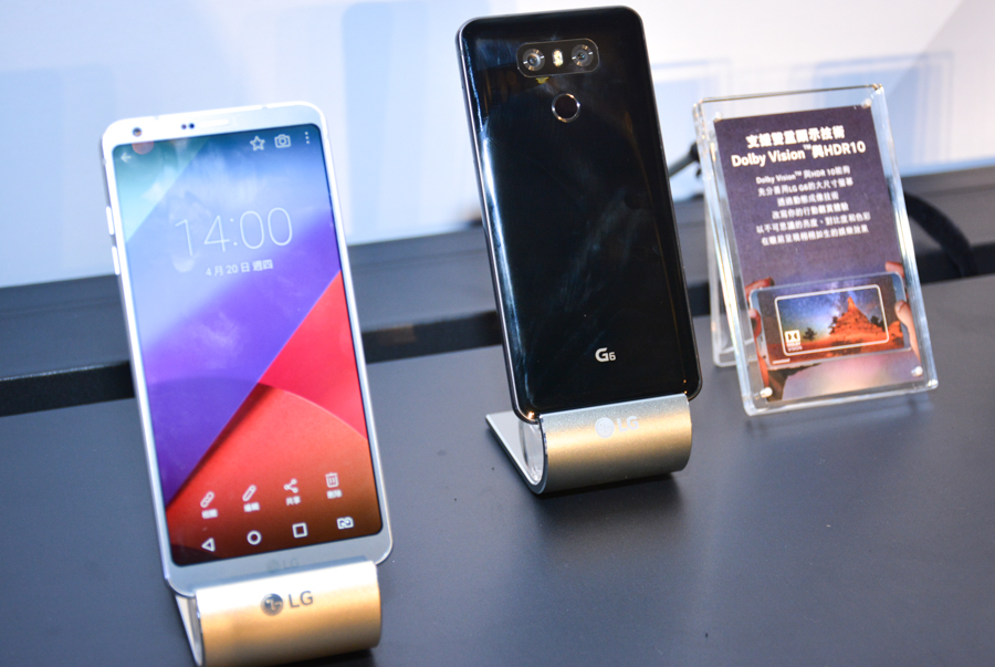 LG G6(圖/記者譚偉晟攝)