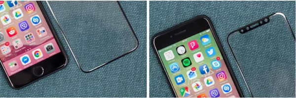 iPhone 8 手機透明保護殼諜照曝光。(圖擷取自PhoneArena)