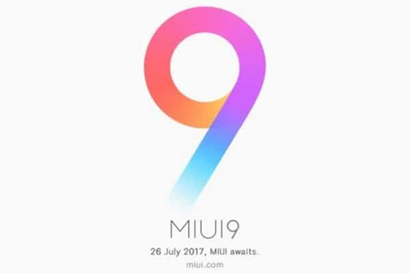 小米 Mi 5X 將會搭載 MIUI 9 作業系統。(圖片來源/Unwire)
