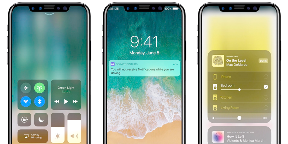 iPhone 8 最終版設計的渲染圖傳曝光。(圖攝自9to5Mac)