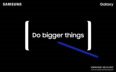 要作比「One More Thing」 更大的事?三星 Note 8 確認這天發表 要作比「One More Thing」 更大的事?三星 Note 8 確認這天發表