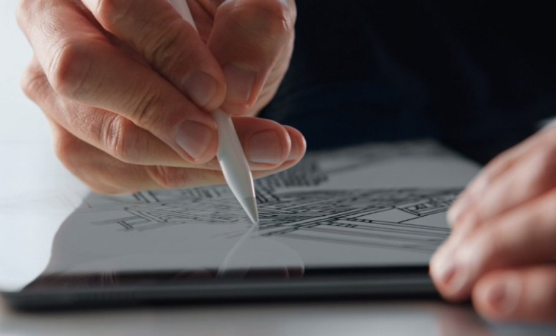 Apple Pencil(圖擷取自Apple官網影片)