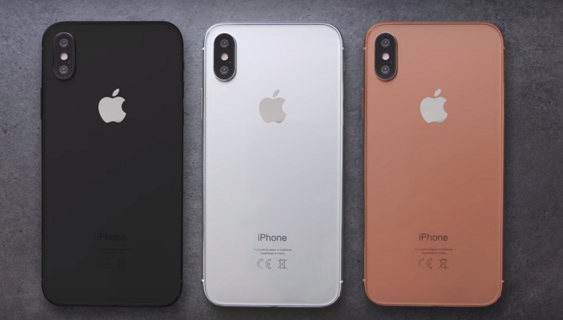 iPhone 8 樣品模型機(圖翻攝自MacRumors)