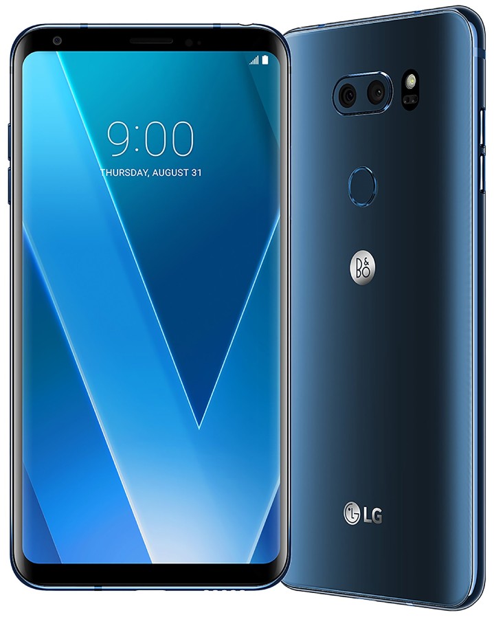 採用OLED螢幕的LG V30,機身薄度僅有7.3公分。(圖翻攝自LG官網)