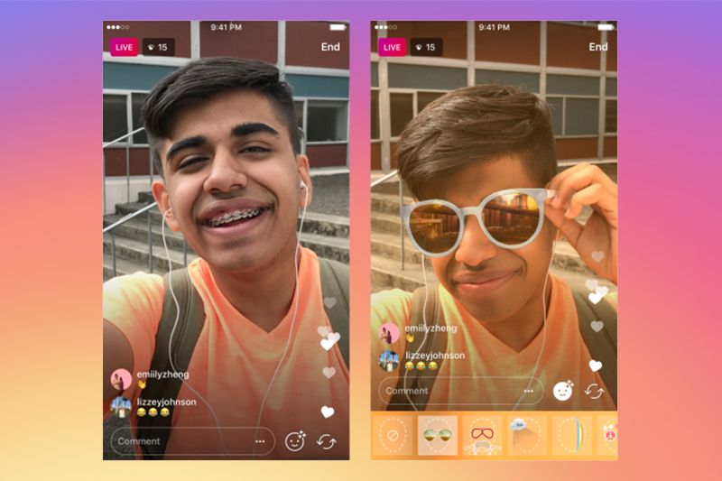 新的濾鏡將有更多元的玩法。（圖片來源／Instagram）