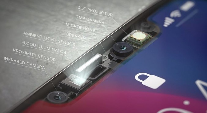 分析師預測 iPhone X 創新的 TrueDepth 相機技術,領先競爭對手至少2.5年。(圖翻攝自MacRumors)