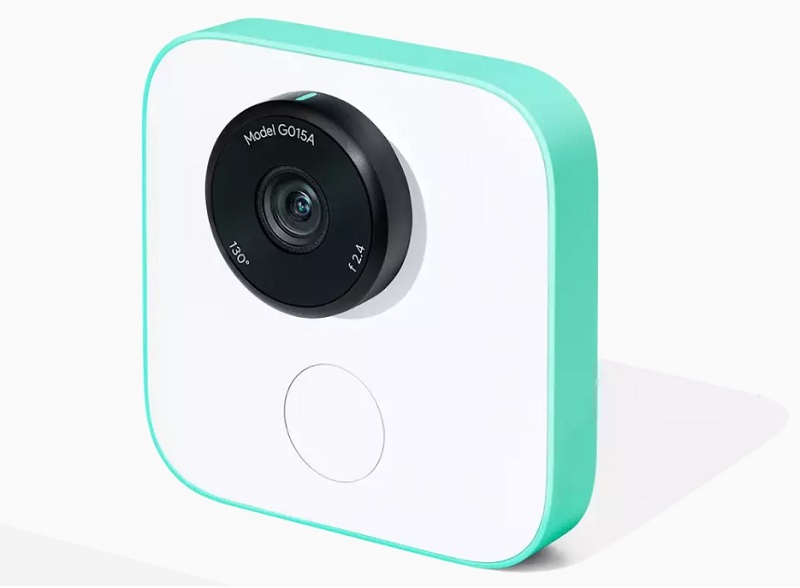 首度亮相的行動攝影機Google Clips。(圖翻攝自Google Stroe官網)
