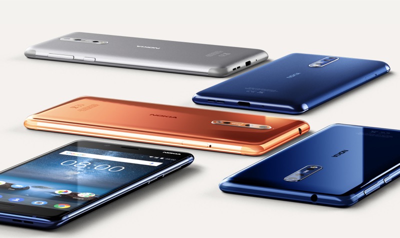 Nokia 8（圖／翻攝自 Nokia 官網）