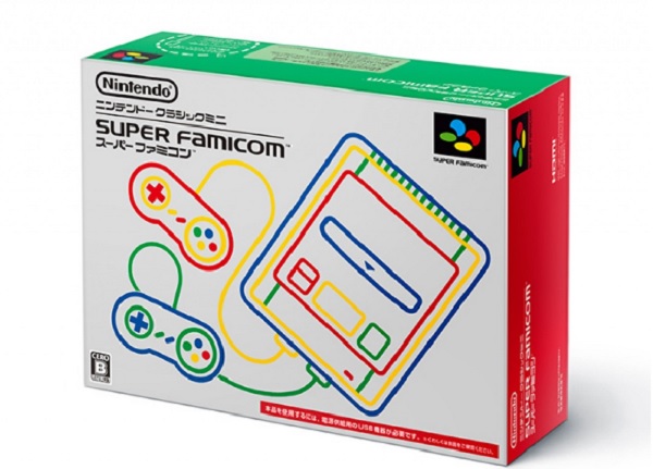 日版迷你超級任天堂盒裝(圖/任天堂官網)