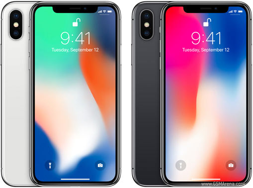 iPhone X 機身共有白色與太空灰兩種。(圖翻攝自蘋果官網)
