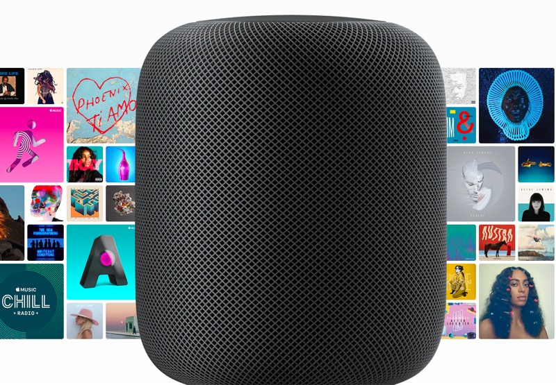 HomePod 的外型(圖/翻攝自蘋果官網)