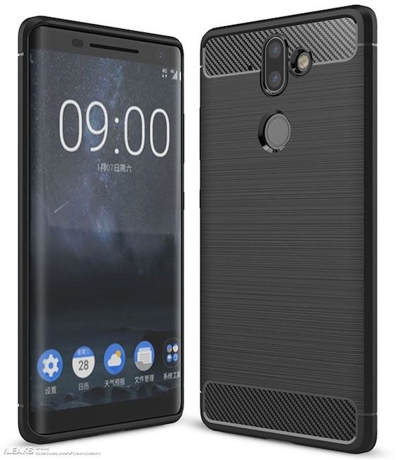 本次新曝光的 Nokia 9 設計（圖／翻攝自 Slashleaks 推特）