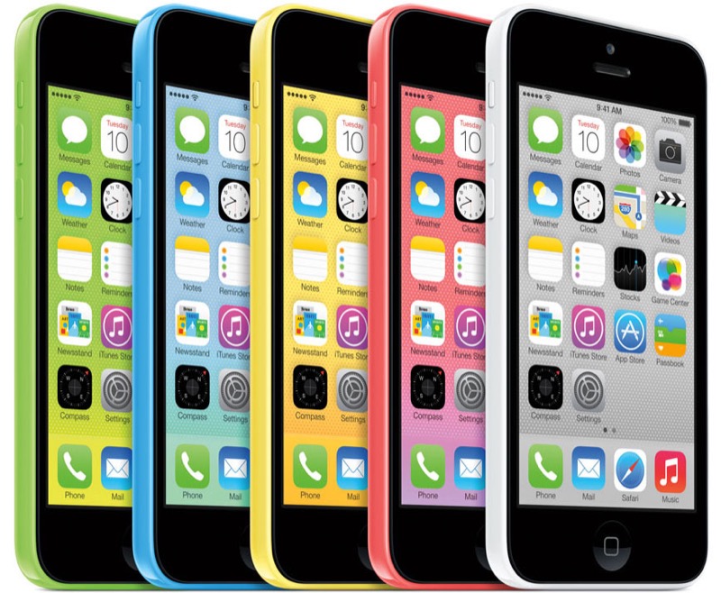 iPhone 5c(圖/翻攝自蘋果)
