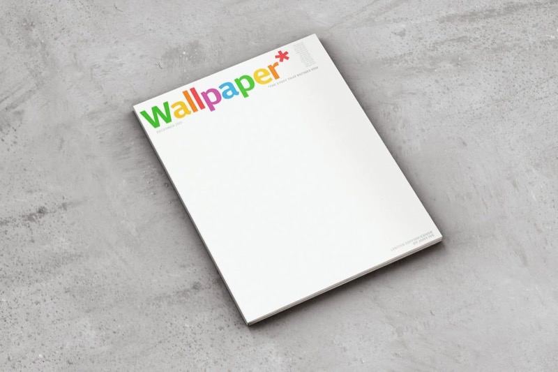 艾夫設計的新一期《Wallpaper》封面(圖/翻攝自 Unwire HK)