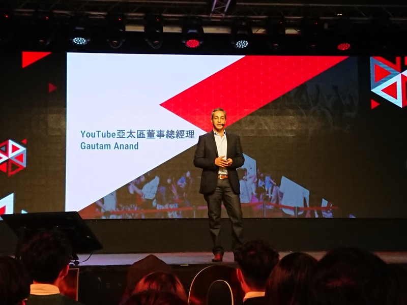 Google 亞太區董事總經理 Gautam Anand(圖/記者黃敬淳攝)