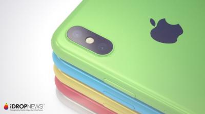 彩色平價版的「iPhone X」長這樣?概念設計圖曝光 彩色平價版的「iPhone X」長這樣?概念設計圖曝光