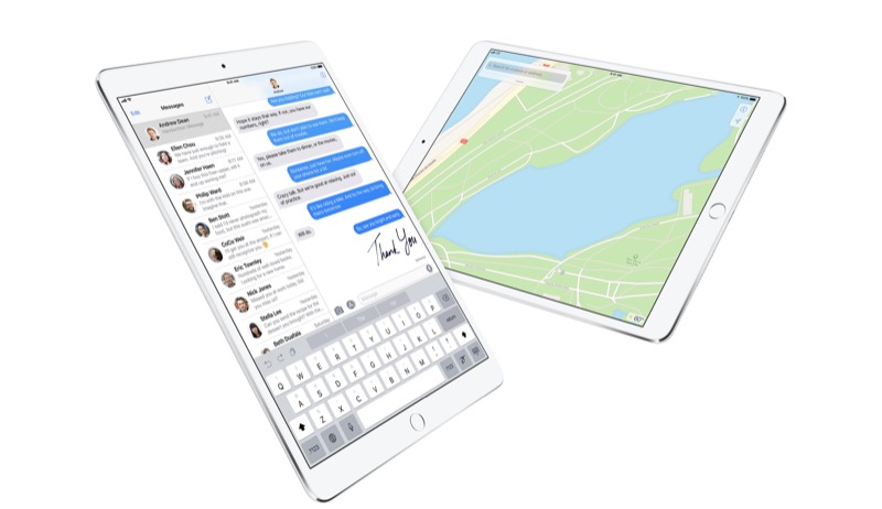 10.5 吋的 iPad Pro 搭載 120Hz 刷新率的螢幕(圖/翻攝自蘋果官網)