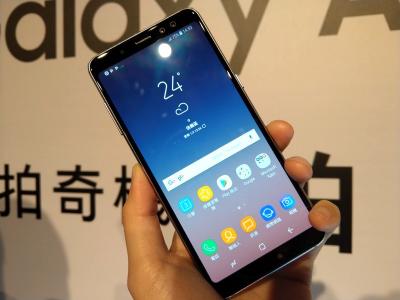 6 吋全螢幕 + IP68 防水防塵！三星中階新機 Galaxy A8 在台上市