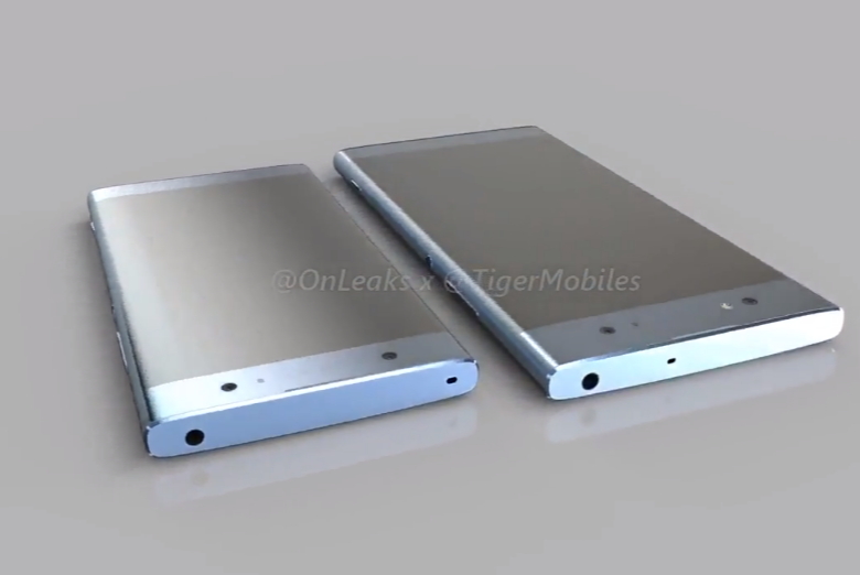 Sony Mobile中階主力的Xperia XA2系列雙機,將有5吋、6吋兩款機型,傳將於2018 CES大展發表。圖為XA2系列渲染圖。(圖翻攝自XperiaBlog)