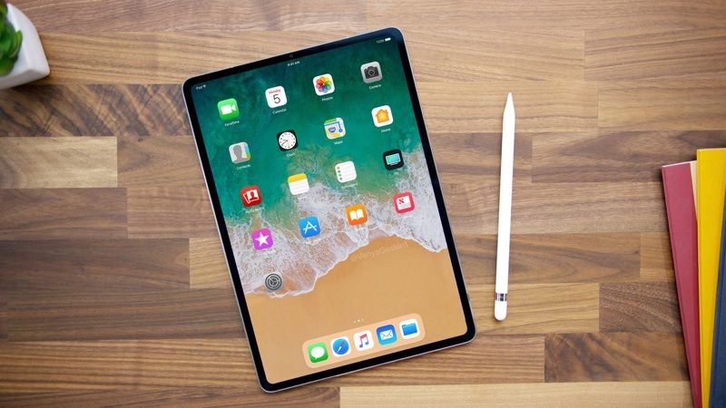 全螢幕版的 iPad Pro?(圖/翻攝自 Benjamin Geskin 推特)