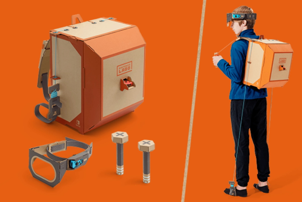 Nintendo Labo Toy-con02 Robot Kit機器人套件,售價7,980日圓。(翻攝自任天堂官網)