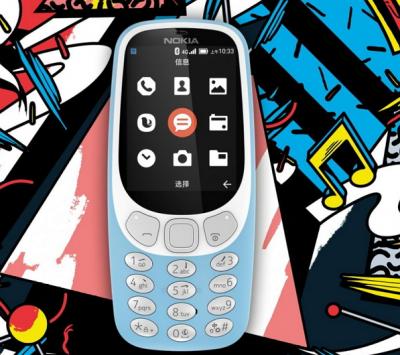 金剛神機再升級! 4G 版 Nokia 3310 可支援熱點分享 金剛神機再升級! 4G 版 Nokia 3310 可支援熱點分享