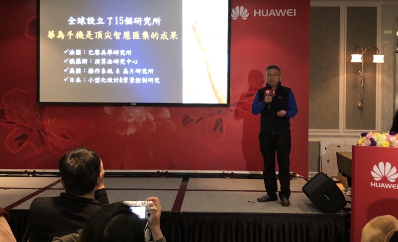 華為技術台灣總代理訊崴技術總經理雍海(圖/記者黃敬淳攝)