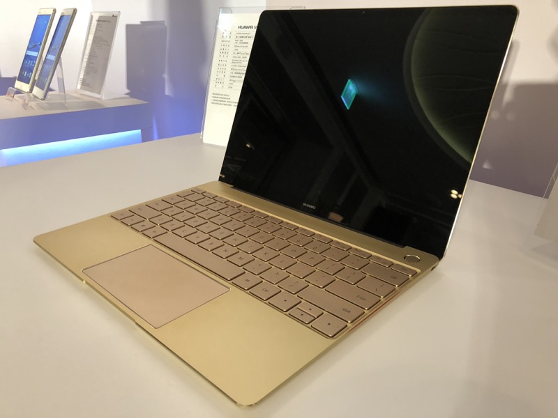 Matebook X(圖/記者黃敬淳攝)