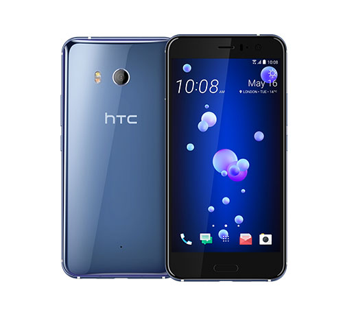 HTC U11為去年上半年推出的旗艦機款,上市一段時間後,目前空機價位來到約1萬5千元左右。(圖HTC提供)