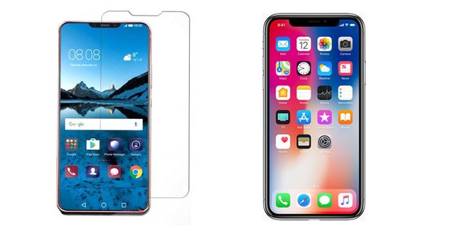 左為華為 P20 Plus 的可能樣式（圖／翻攝自微博）