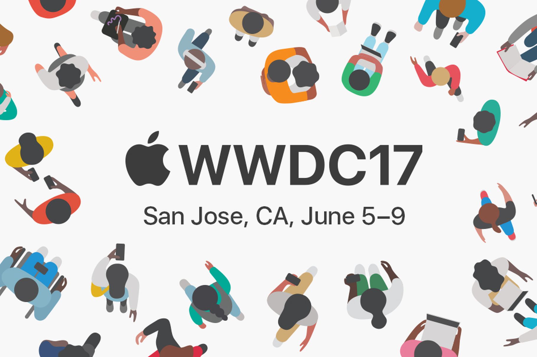 2017 年的 WWDC 邀請函(圖/翻攝自 The Verge)