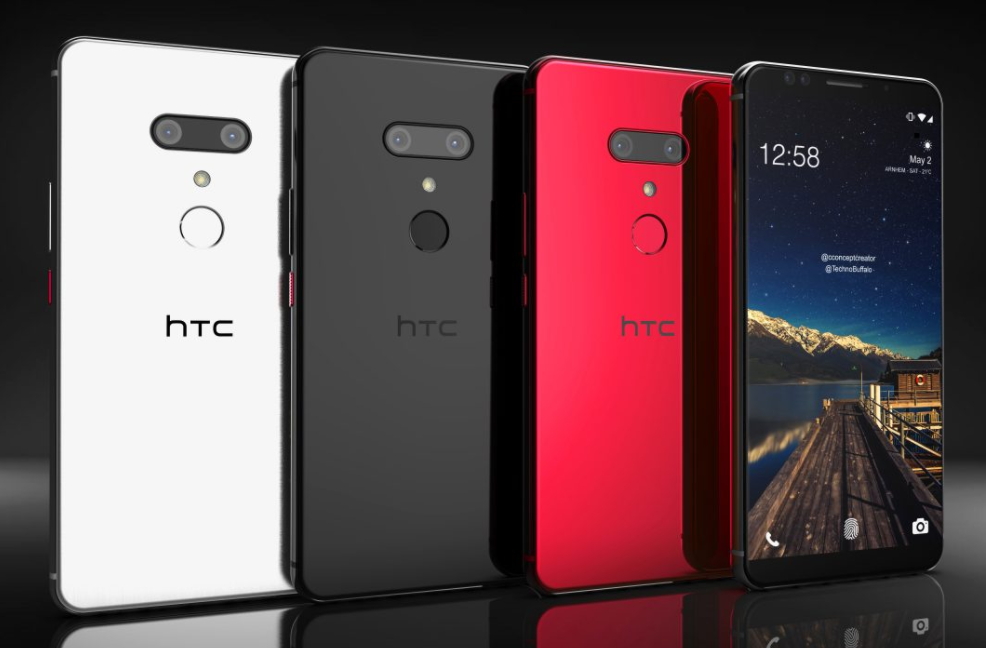 宏達電旗艦機款 HTC U12+ 的模擬渲染圖於網路流出,傳將於五月初發表。(圖翻攝自 Technobuffalo)