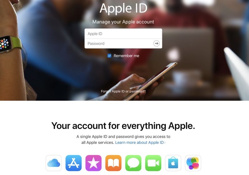 外媒報導指出,蘋果近期將更新 Apple ID 帳號頁面的線上管理工具功能,讓用戶可控管個人帳號、相關檔案數據。(圖翻攝MacRumors)