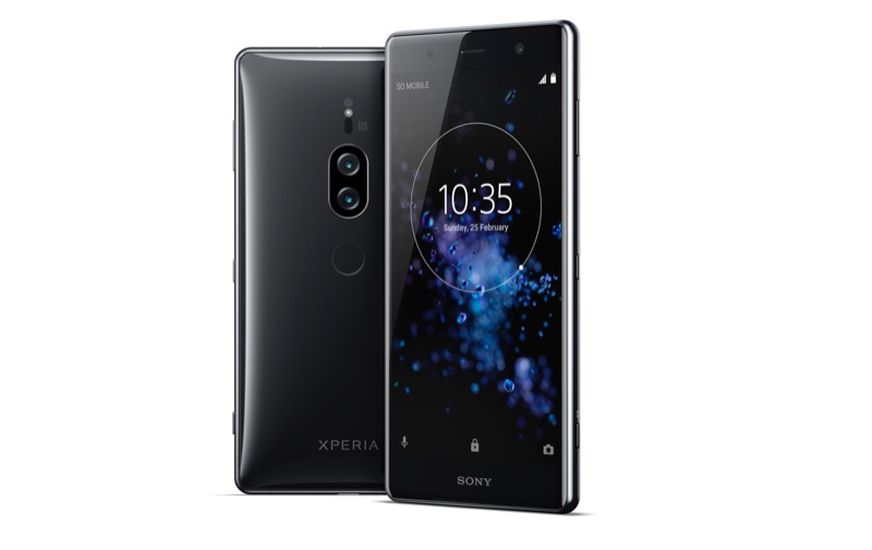 如同 XZ2,XZ2 Premium 的指紋位置除改到背面,位置也偏低,幾乎是在機身中央(圖/Sony Mobile 提供)