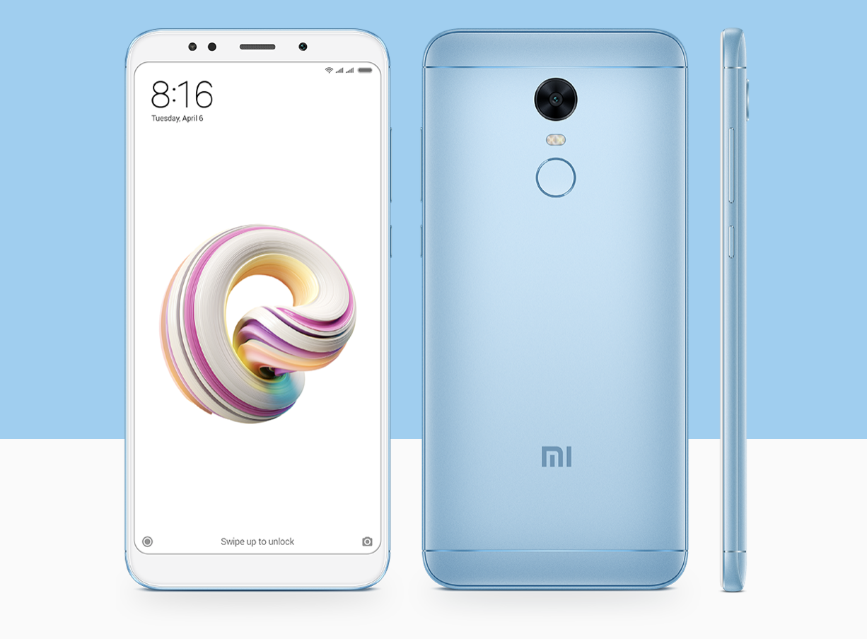 主打大電量的紅米Note5 Pro,內建電池為4000mAh、擁6吋全螢幕與雙鏡頭設計。(圖/翻攝自小米印度官網)