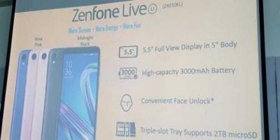 Zenfone系列再添新兵!華碩首款「輕量級」Android 新機亮相 Zenfone系列再添新兵!華碩首款「輕量級」Android 新機亮相