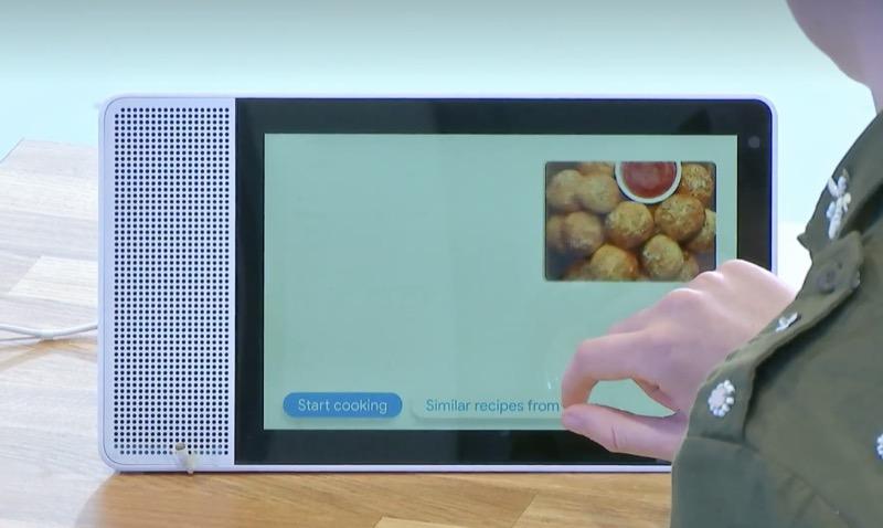 聯想的 Smart Display（圖／翻攝自 Google 官網）