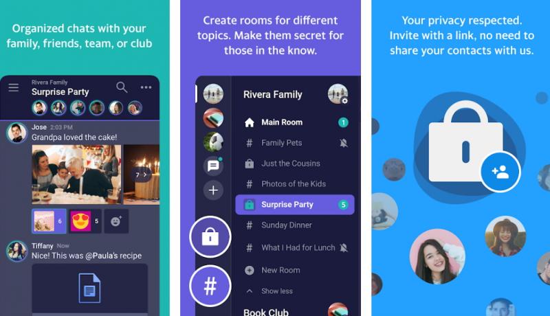 針對通訊應用服務,Yahoo將推出全新的「Yahoo Squirrel」App,目前仍進行測試,可於Squirrel官網提出試用需求。(圖翻攝自Squirrel官網)