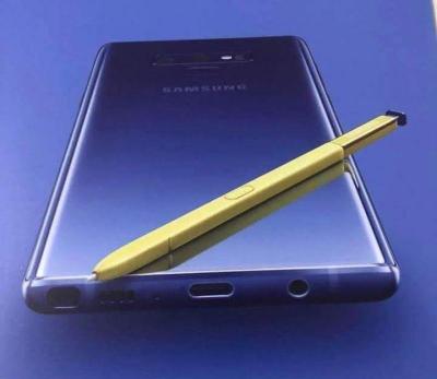 「S Pen」改配亮眼新色!爆料達人曝光三星 Note 9 完整渲染圖 「S Pen」改配亮眼新色!爆料達人曝光三星 Note 9 完整渲染圖