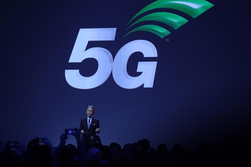 Sony 集團社長暨 CEO 吉田憲一郎於IFA宣佈未來將以5G技術為重點主力。（圖片來源／彭博）