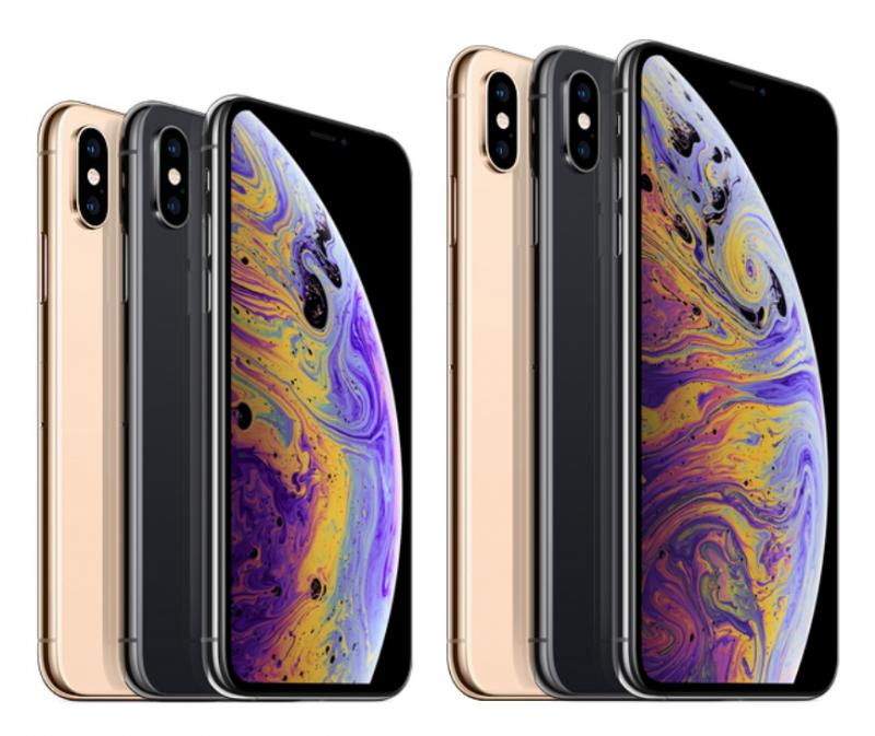 iPhone XS、XS Max。(圖蘋果官網）