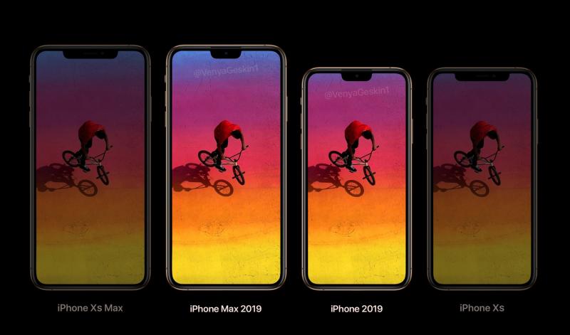 新款 iPhone 的劉海有望變小(圖/翻攝自 Ben Geskin 推特)