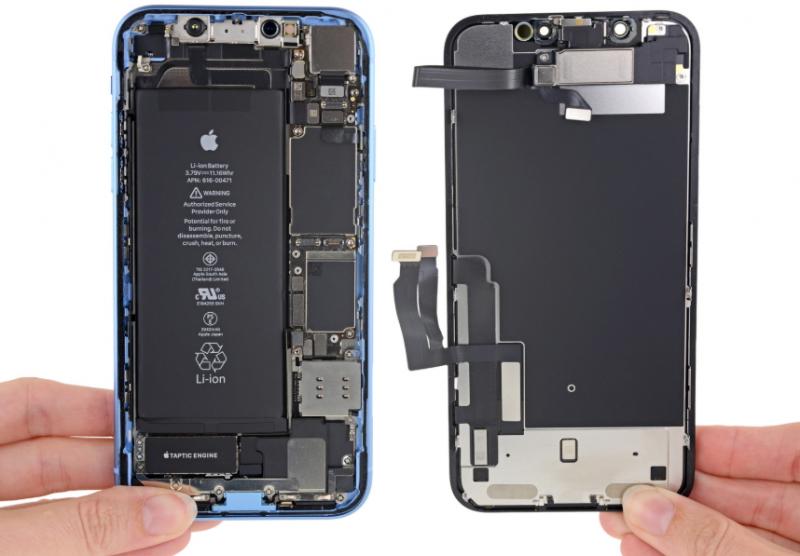 iPhone XR(圖翻攝自iFixit）