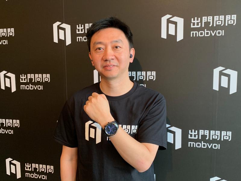 出門問問創辦人兼  CEO 李志飛(圖/記者黃敬淳攝)