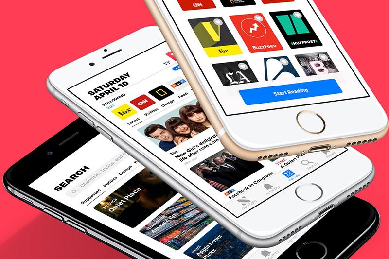 Apple News 未來會有怎樣的改變很令人期待。(圖片來源/UX Collective)