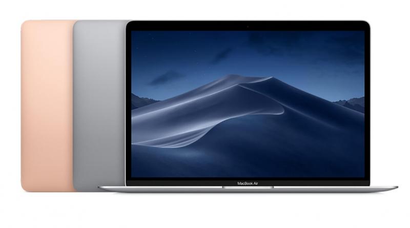 2018新款MacBook Air。（圖片翻攝蘋果官網）