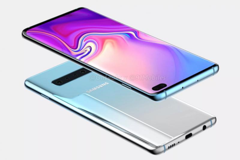S10 Plus最新渲染圖流出(圖翻攝自91Mobiles)