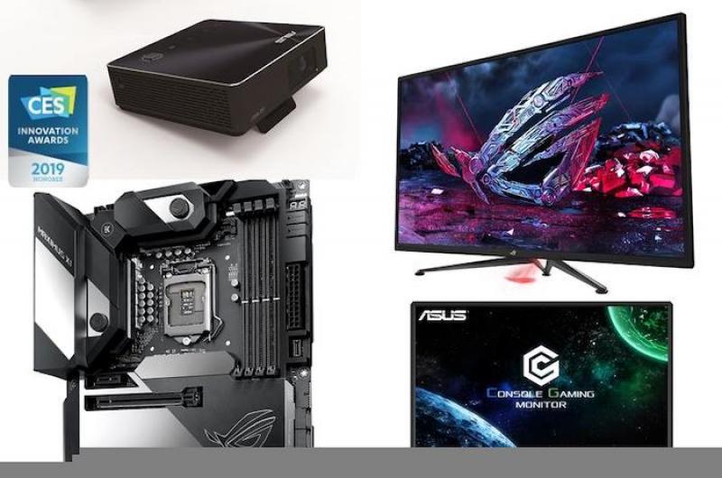 ASUS 華碩一次發表多款筆記型電腦新品。(圖/華碩提供)