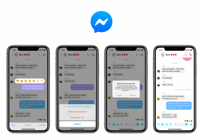 給你10分鐘時間反悔!臉書Messenger「收回」功能正式上線 給你10分鐘時間反悔!臉書Messenger「收回」功能正式上線