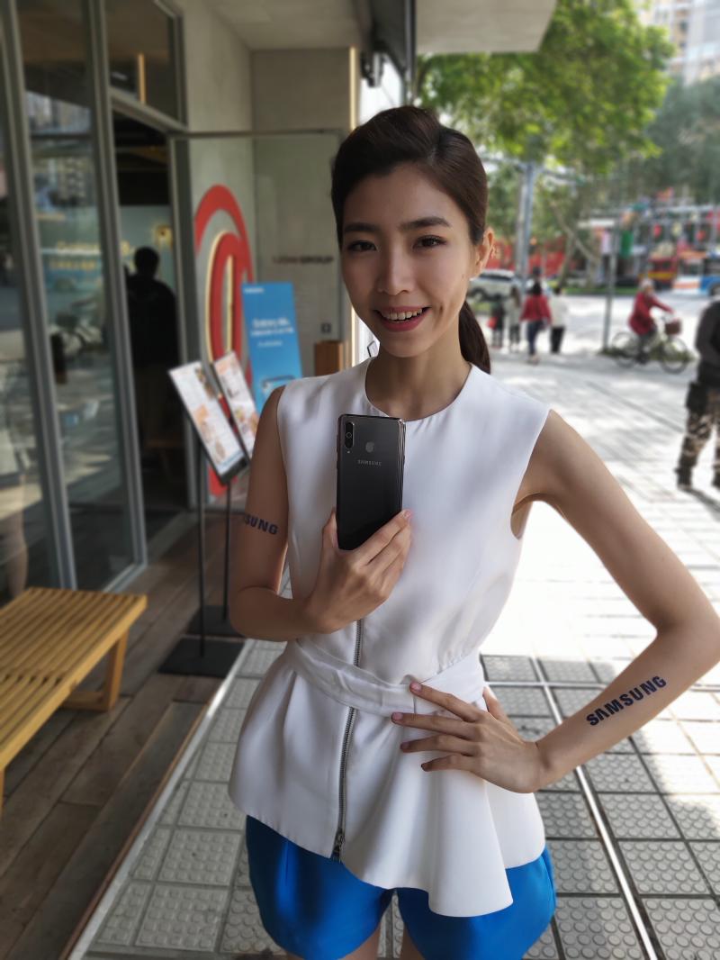 Galaxy A8s 成像（圖／三星）